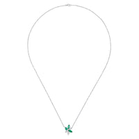 Emerald and Diamond Necklace