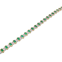 Emerald and Diamond Bracelet