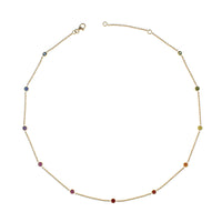 Fancy Sapphire Necklace