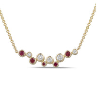 Ruby and Diamond Necklace