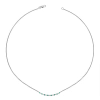 Emerald and Diamond Necklace