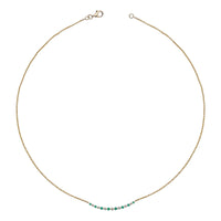 Emerald and Diamond Necklace