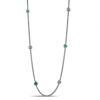 Emerald and Diamond Necklace