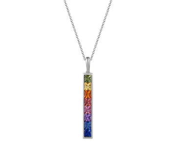 Fancy Sapphire Pendant