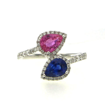 Sapphire and Diamond Ring