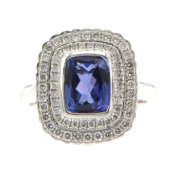 Tanzanite and Diamond Ring