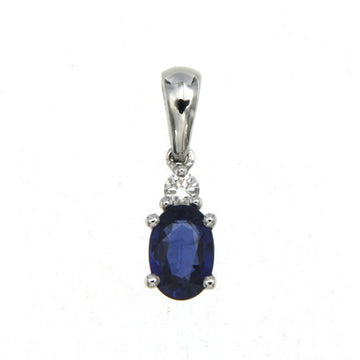 Sapphire and Diamond Pendant