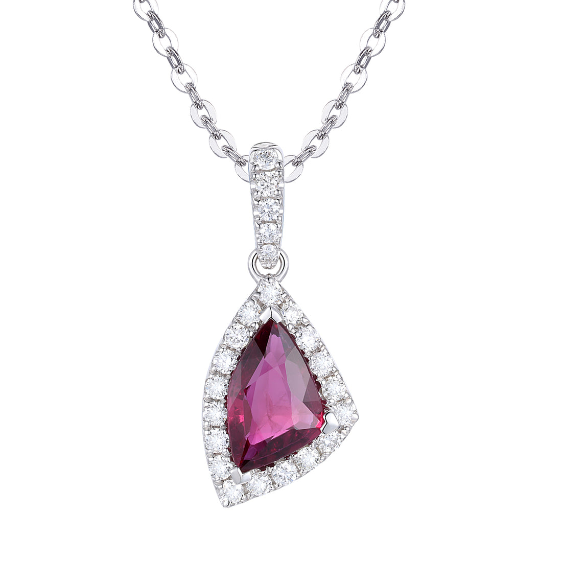 Ruby and Diamond Pendant