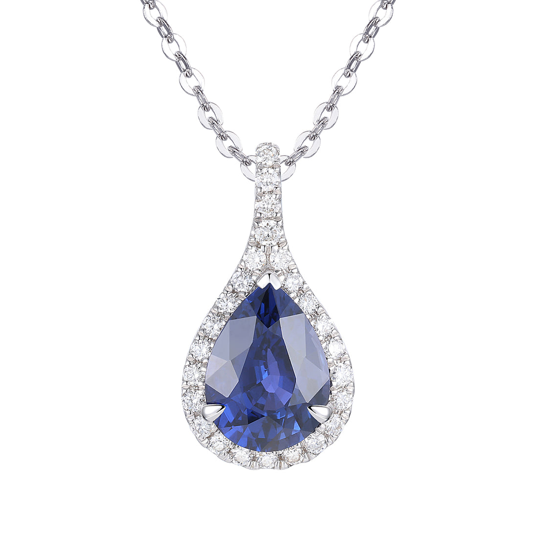 Sapphire and Diamond Pendant