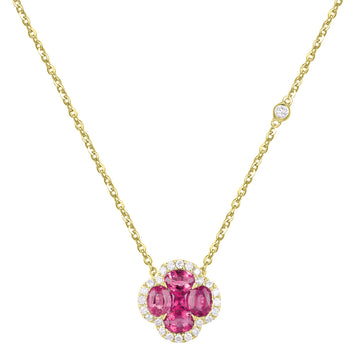 Ruby and Diamond Necklace