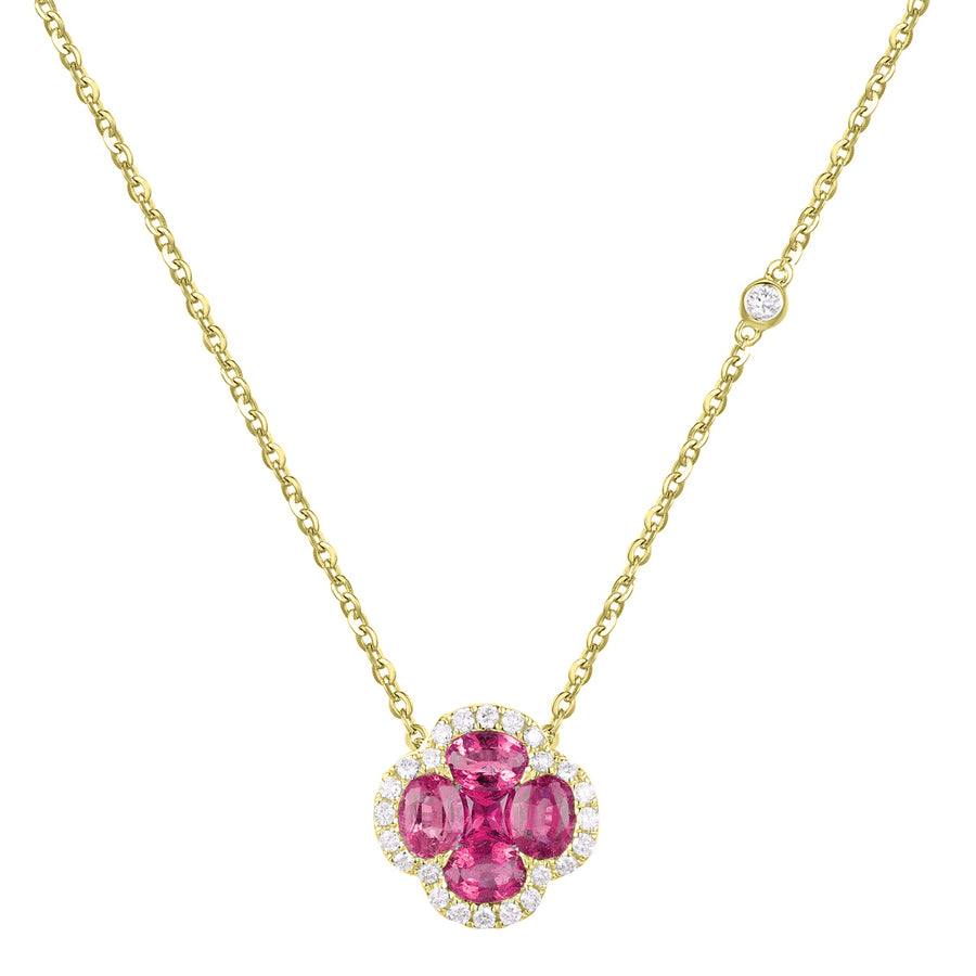 Ruby and Diamond Necklace