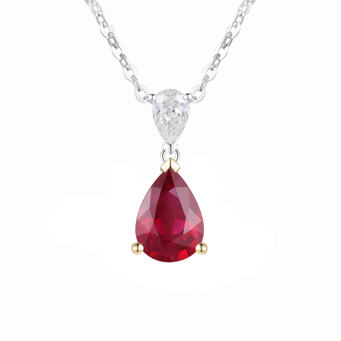 Ruby and Diamond Necklace
