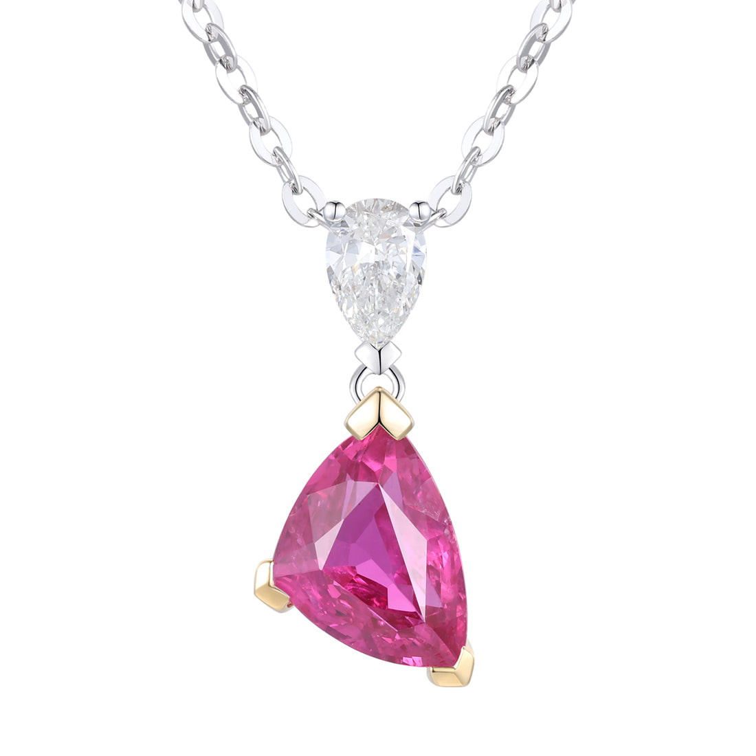 Ruby and Diamond Pendant