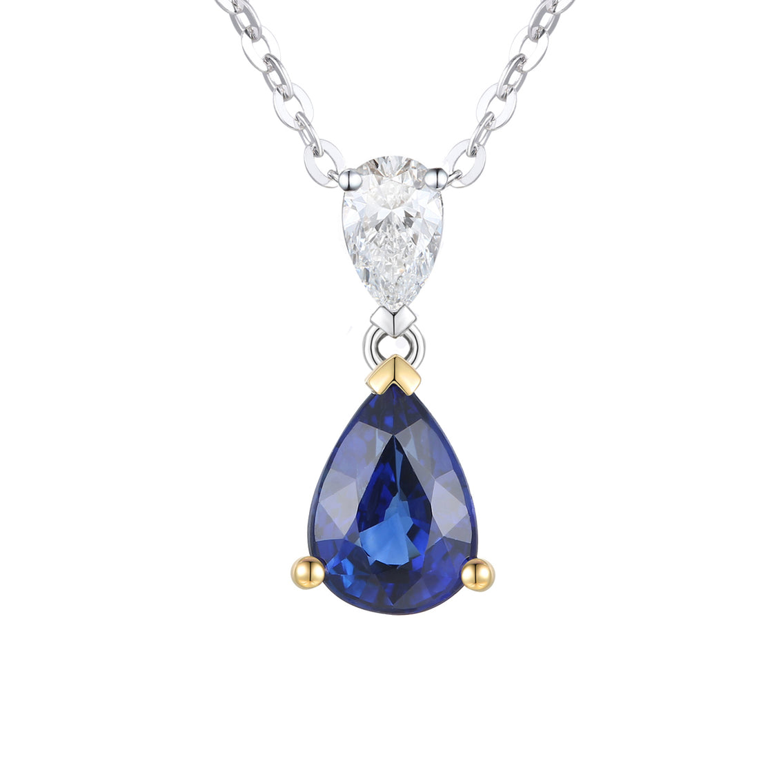 Sapphire and Diamond Pendant
