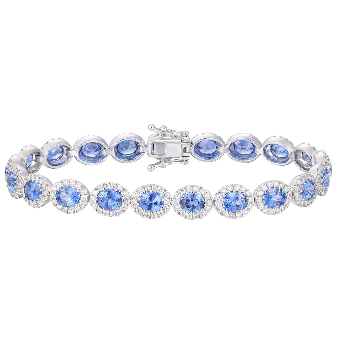 Sapphire and Diamond Bracelet