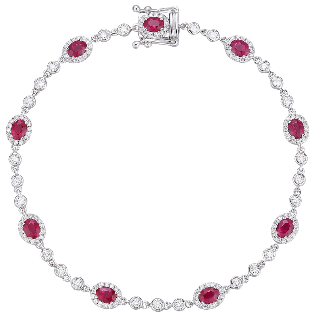 Ruby and Diamond Bracelet