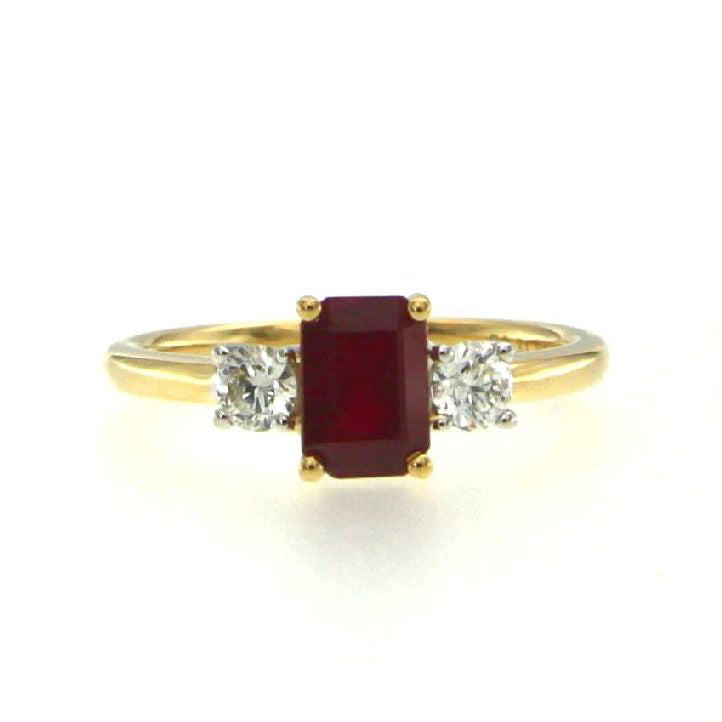 Ruby and Diamond Ring