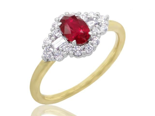 Ruby and Diamond Ring