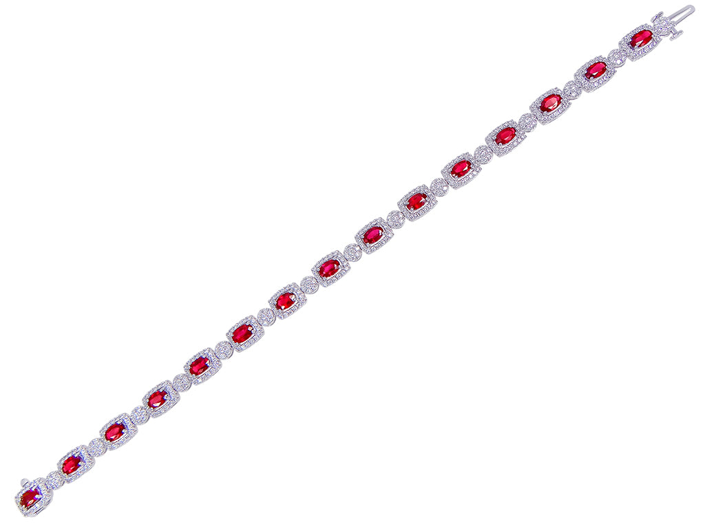 Ruby and Diamond Bracelet