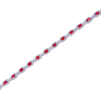 Ruby and Diamond Bracelet