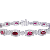 Ruby and Diamond Bracelet