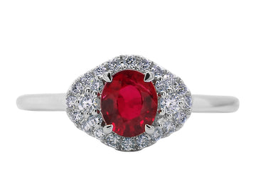 Ruby and Diamond Ring