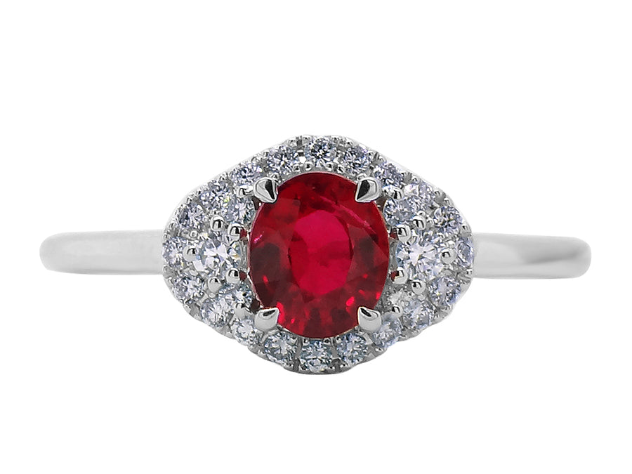 Ruby and Diamond Ring