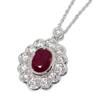 Ruby and Diamond Necklace