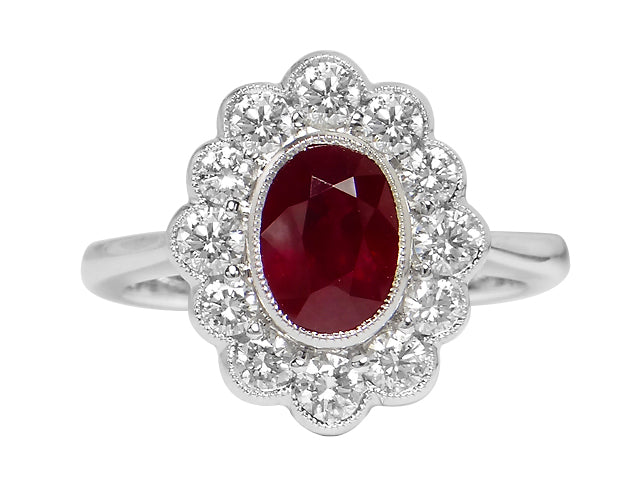 Ruby and Diamond Ring