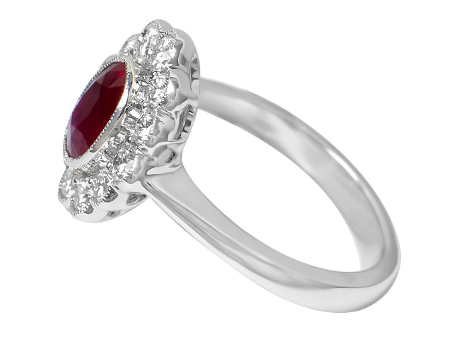 Ruby and Diamond Ring