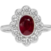 Ruby and Diamond Ring