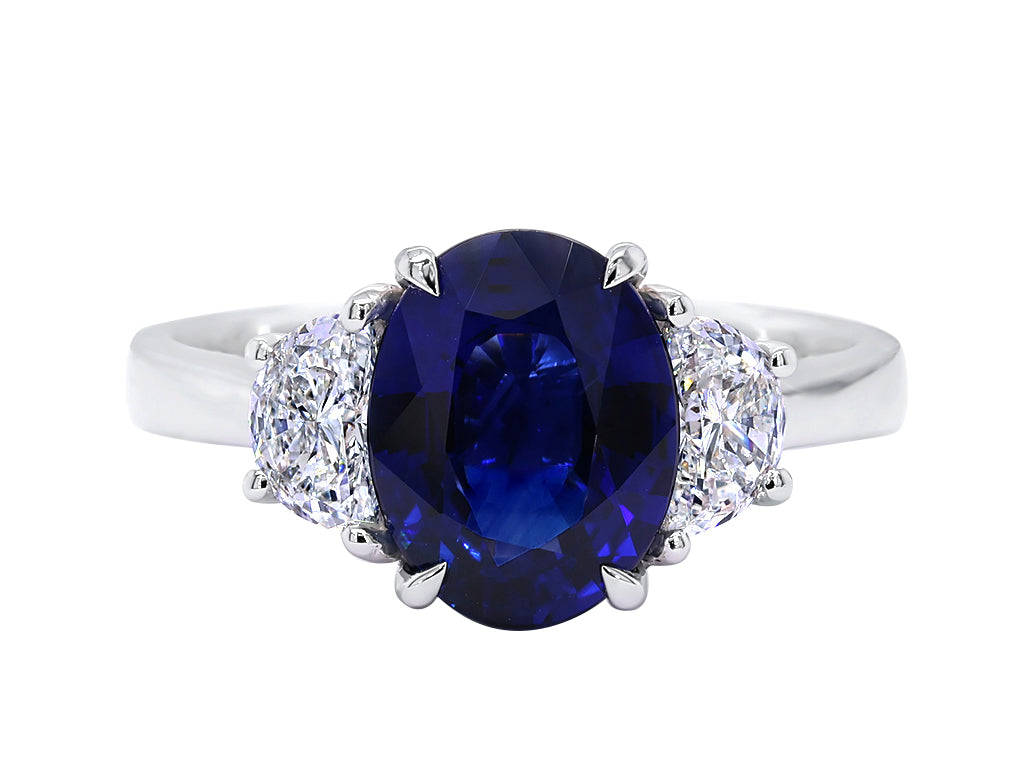 Sapphire and Diamond Ring