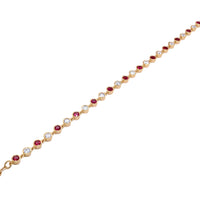 Ruby and Diamond Bracelet