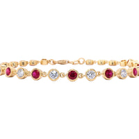 Ruby and Diamond Bracelet