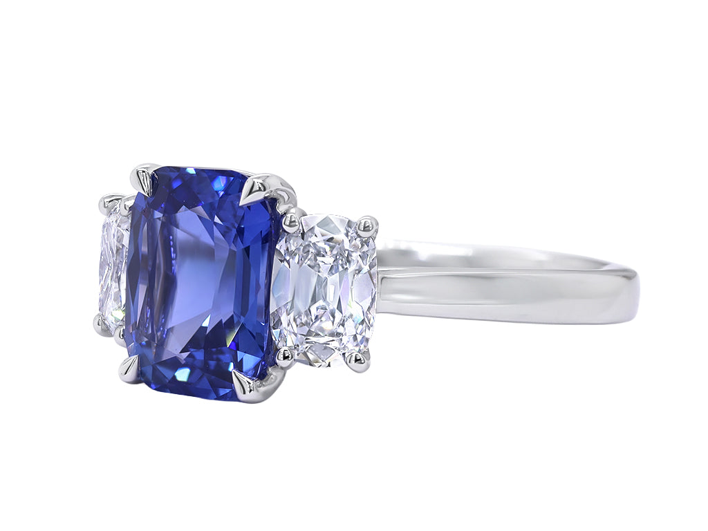 Sapphire and Diamond Ring