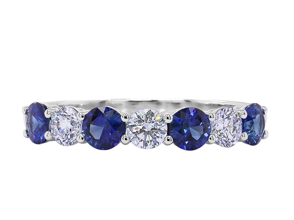 Sapphire and Diamond Ring