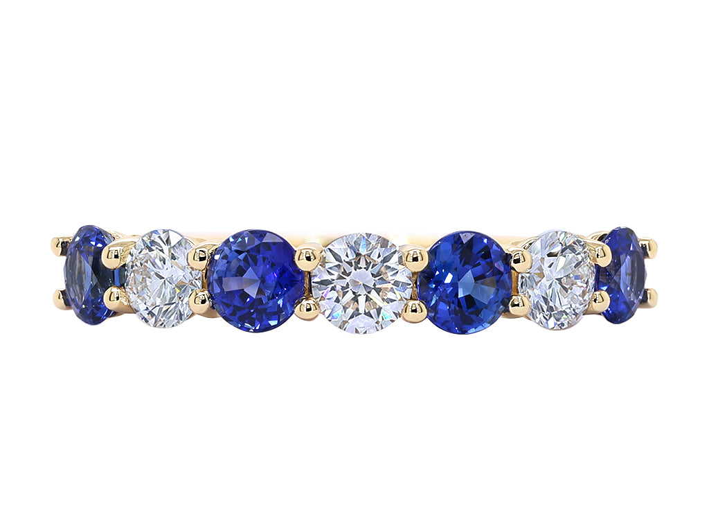 Sapphire and Diamond Ring