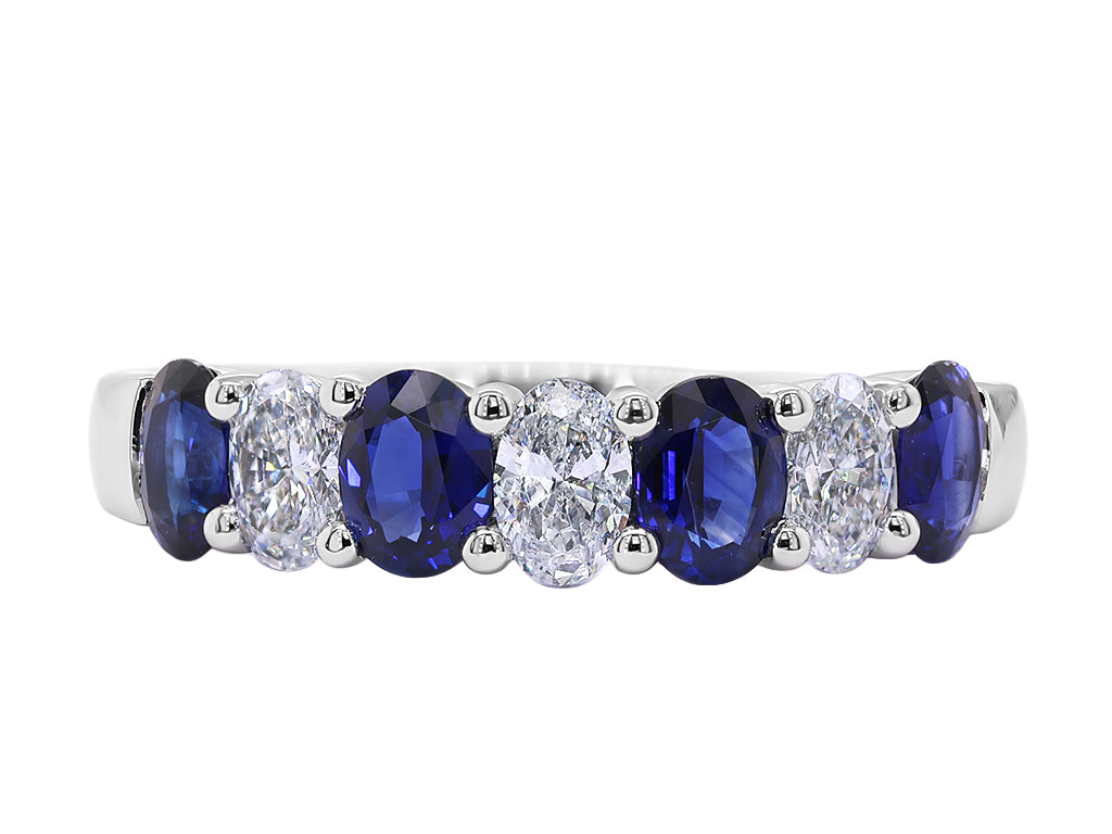 Sapphire and Diamond Ring