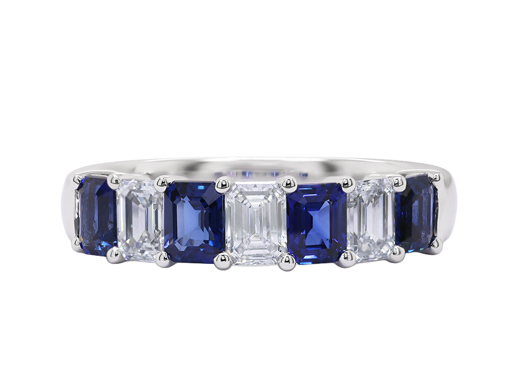 Sapphire and Diamond Ring