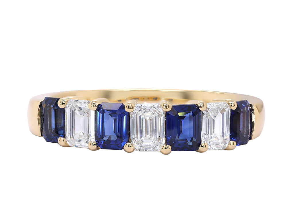 Sapphire and Diamond Ring