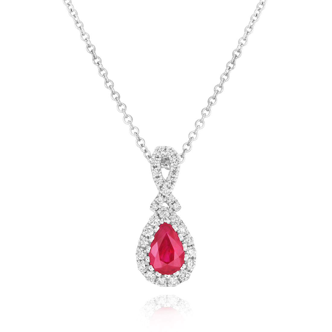 Ruby and Diamond Pendant