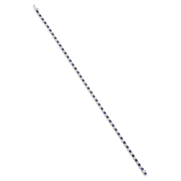 Sapphire and Diamond Bracelet