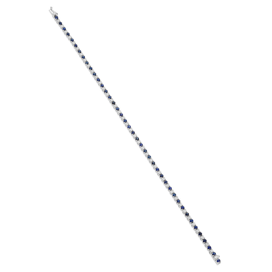 Sapphire and Diamond Bracelet