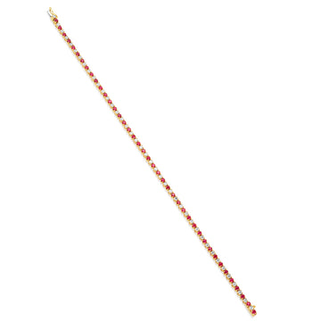 Ruby and Diamond Bracelet