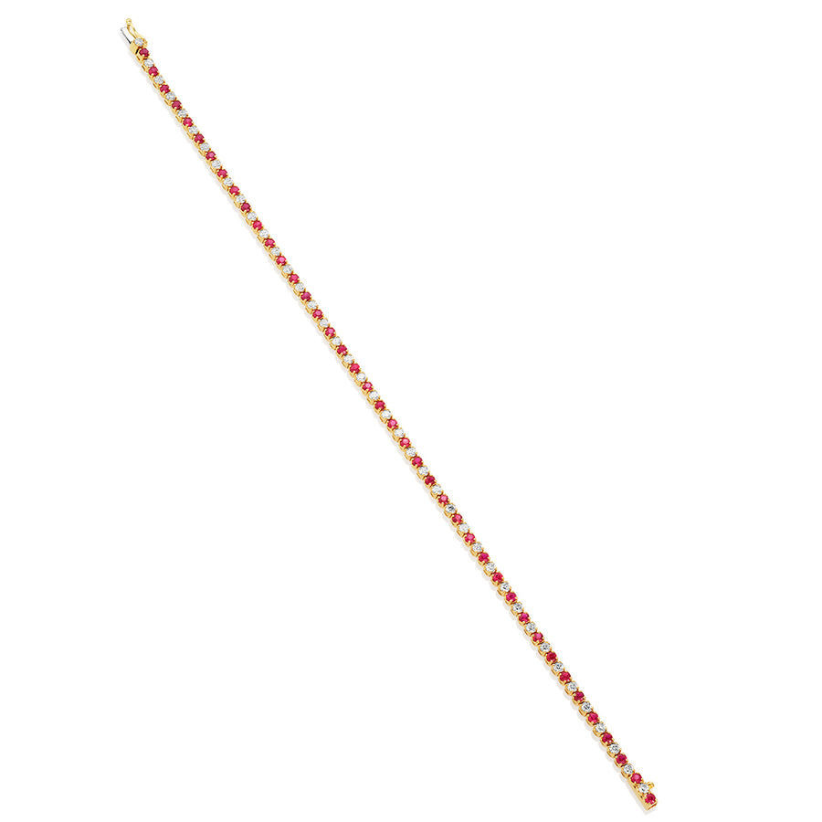 Ruby and Diamond Bracelet