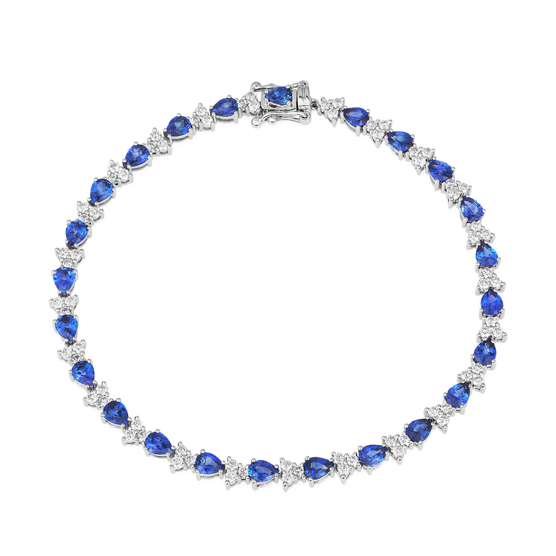 Sapphire and Diamond Bracelet
