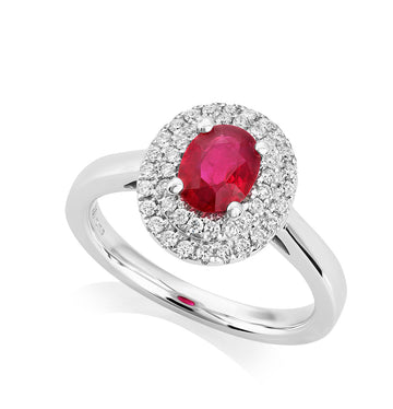 Ruby and Diamond Ring