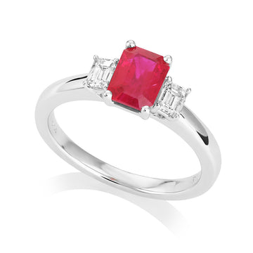 Ruby and Diamond Ring