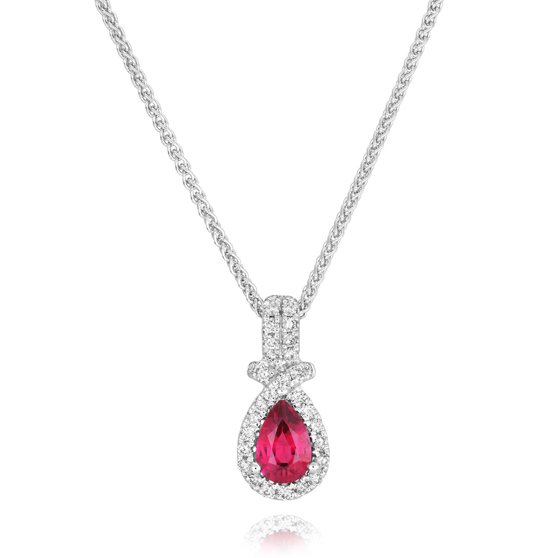 Ruby and Diamond Pendant