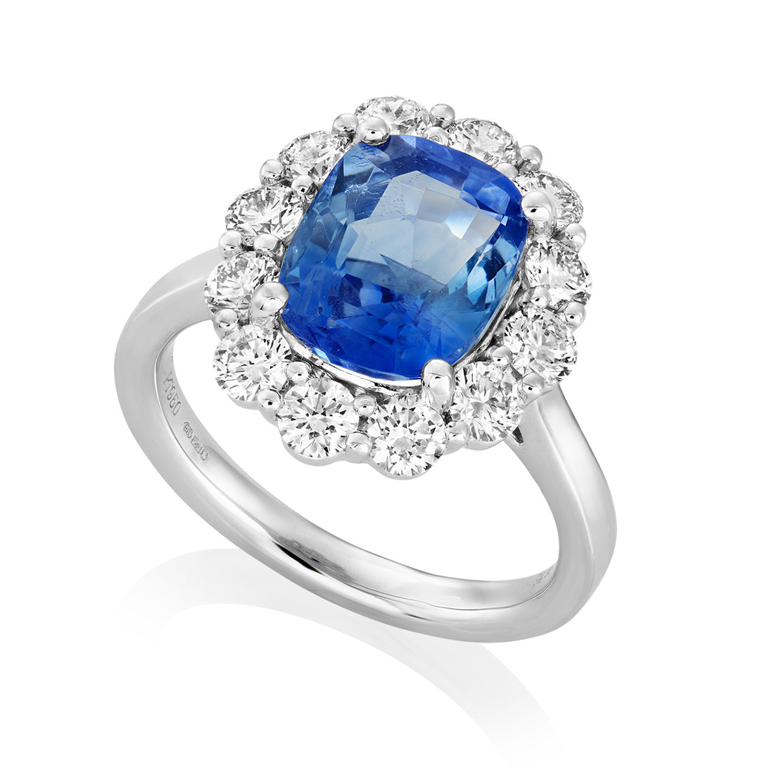 Sapphire and Diamond Ring